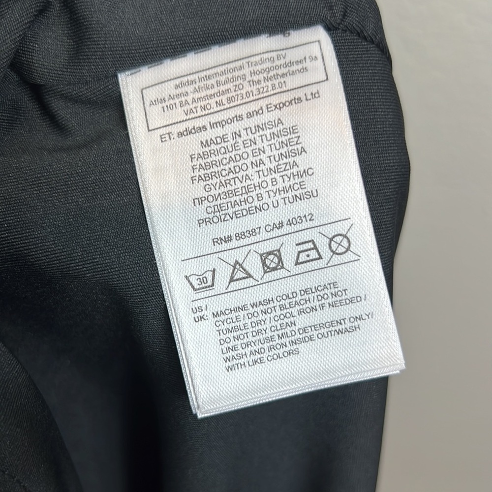 NWT Adidas NEO Skater Skirt Black Mini Tennis Athleisure Athletic - Picture 9 of 10